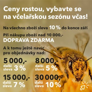 Vybavte se na včelařskou sezónu včas