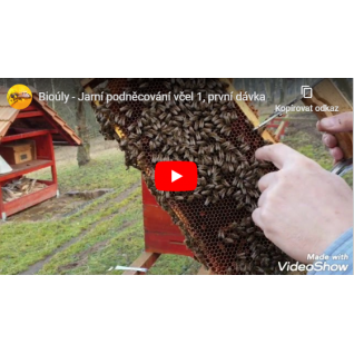 Jarní podněcování včel 17.2. 2020